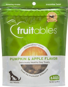 Fruitables Pumpkin & Apple Flavor Crunchy Dog Treats