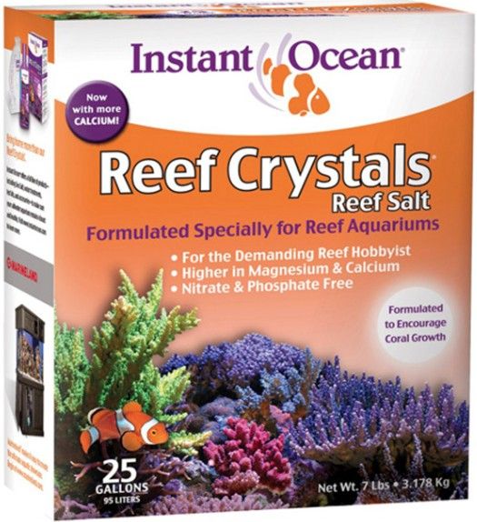 Instant Ocean Reef Crystals Reef Salt for Reef Aquariums