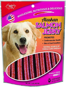 [Pack of 3] - Carolina Prime Real Salmon Jerky Sticks 1 lb