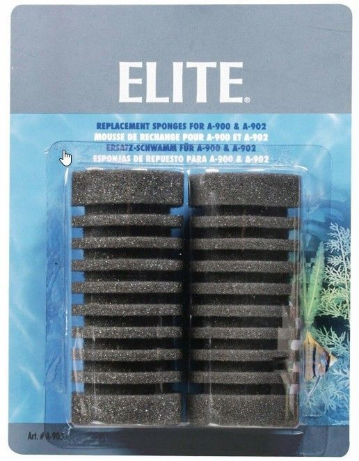 [Pack of 3] - Elite Biofoam Double Sponge Filter Replacement Sponge 2 count