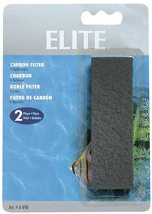 [Pack of 4] - Elite Sponge Filter Replacement Carbon 2 count