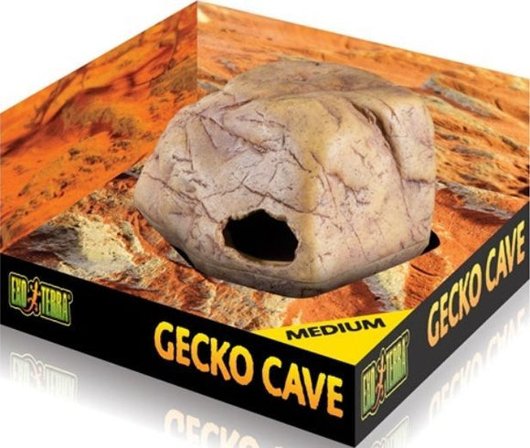 [Pack of 2] - Exo Terra Gecko Cave for Reptiles Medium