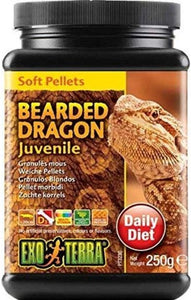 [Pack of 3] - Exo Terra Soft Pellets Juvenile Bearded Dragon Food 8.8oz