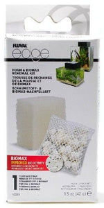 [Pack of 4] - Fluval Edge Foam & Biomax Renewal Kit 1 count