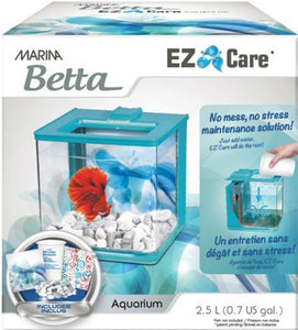 [Pack of 2] - Marina Betta EZ Care Aquarium Kit 0.07 gallon - Blue