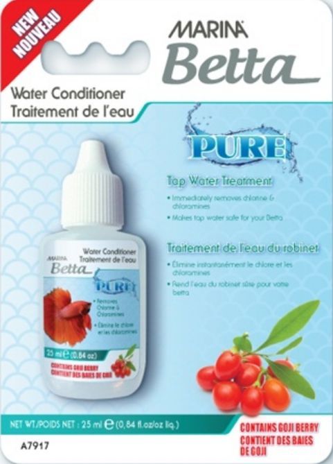 [Pack of 4] - Marina Betta Pure Tap Water Conditioner 25 ml