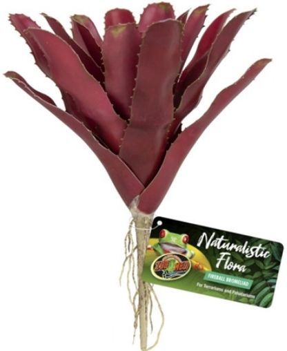 [Pack of 4] - Zoo Med Naturalistic Flora Fireball Bromeliad 1 count