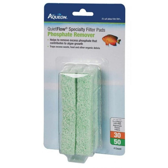 [Pack of 3] - Aqueon Phosphate Remover for QuietFlow LED Pro 30/50 4 count