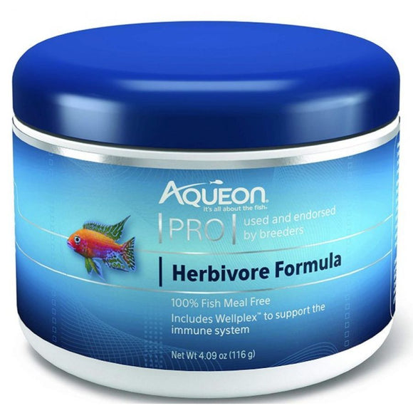 [Pack of 3] - Aqueon Pro Herbivore Formula Pellet Food 4.09 oz