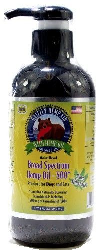 Grizzly Hemp Aid Broad Spectrum Help Oil 8 oz