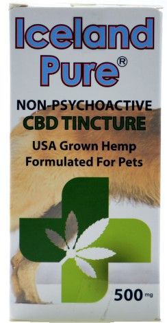 Iceland Pure CBD Enhanced Calming & Pain Relieving Product for Dogs 500 mg