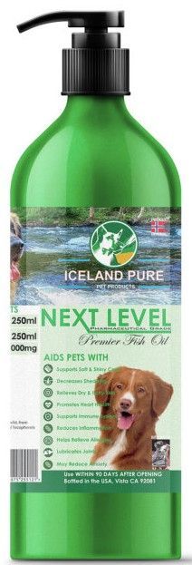 Iceland Pure Premier Omega Fish Oil For Large Breed Dogs 17 oz