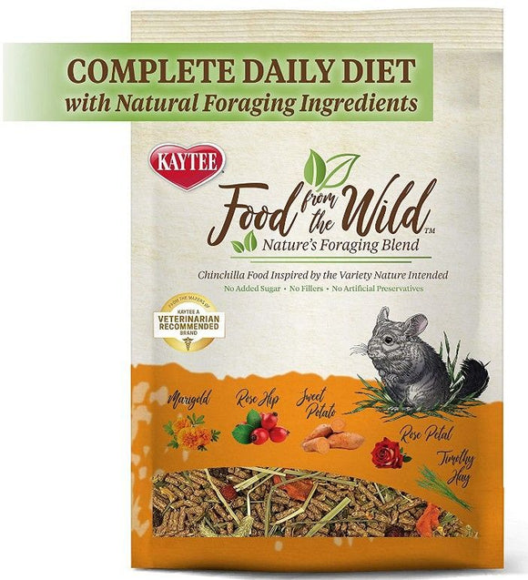 [Pack of 3] - Kaytee Food From The Wild Chinchilla 3 lb
