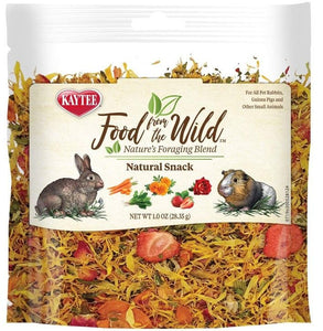 [Pack of 4] - Kaytee Food From The Wild Treat Medley Rabbit / Guinea Pig 1 oz
