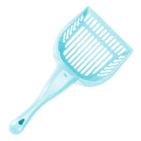 Turquoise Cat Litter Scoop with Reinforced Comfort Handle