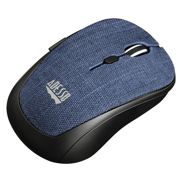 Adesso iMouse S80L iMouse S80L Wireless Fabric Optical Mini Mouse for Windows (Blue)