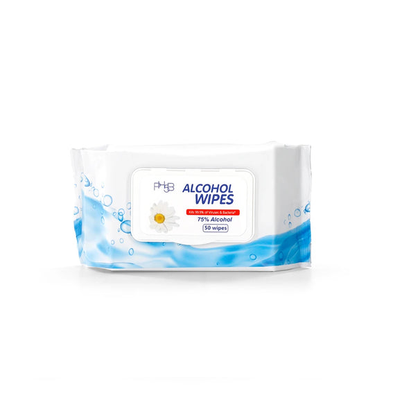 PACK OF 2 - PH5B CLEANING WIPES LQ-(50CT)