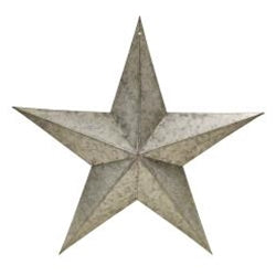 *Galvanized Barn Star - 18