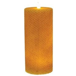 Wrapped Honeycomb LED Pillar, 3