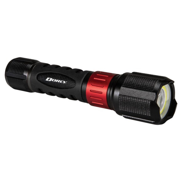 1,000-Lumen USB-Rechargeable Instant Spot Flood Flashlight