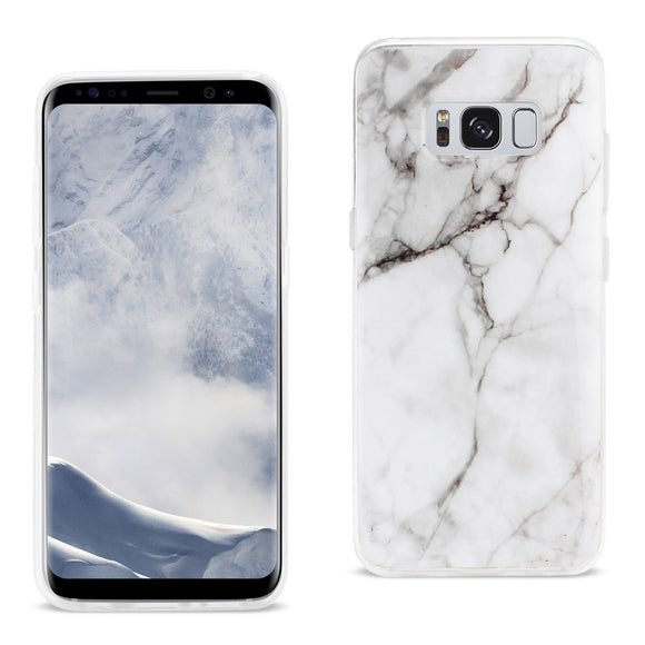 Reiko Samsung Galaxy S8/ Sm Streak Marble Cover In White