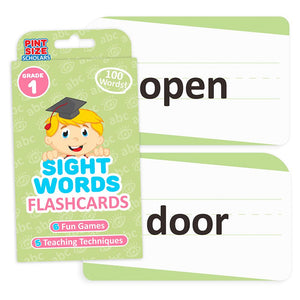 Sight Words Flashcards: First Grade