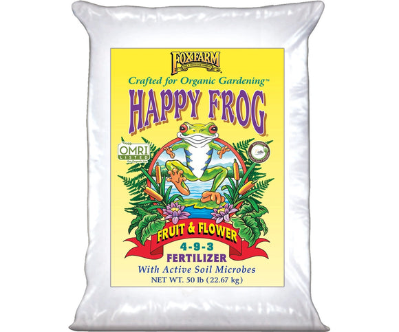 Happy Frog Fruit & Flower Dry Fertilizer 50 lb bag FX14655