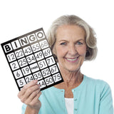 EZ Readers Jumbo Bingo Cards: Pack of 50