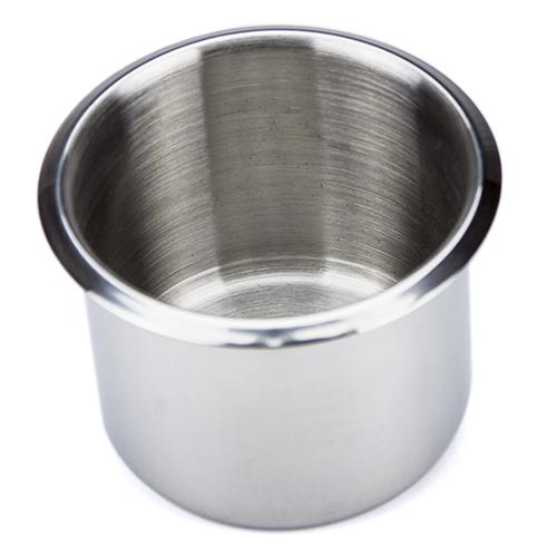 Small: Standard Stainless Steel Drop In Cup Holder