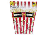 3 Piece Individual Serving Popcorn Boxes Pack of 12