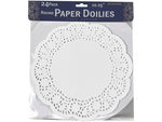 24 Piece Round Paper Doilies Pack of 12