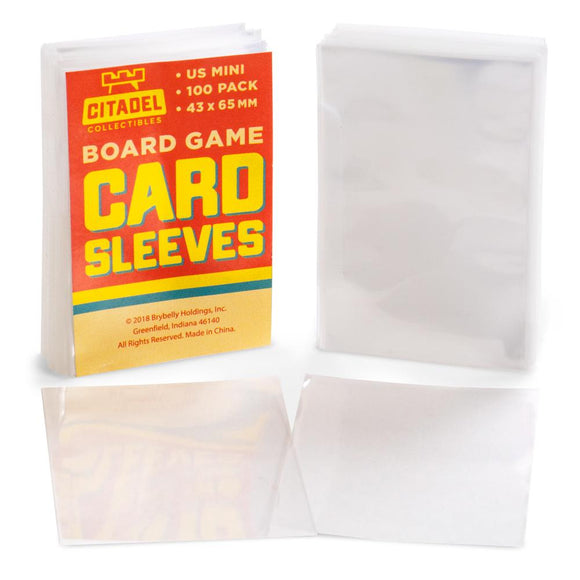 American Mini Board Game Sleeves: 100-pack