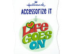 &#039;Life Goes On&#039; Gift Trim Tag Pack of 48