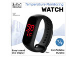 Wristwatch Skin Surface Thermometer Pack of 2