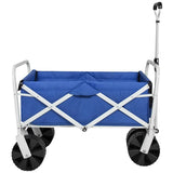 Folding Sturdy Utility Wagon Garden Beach Cart