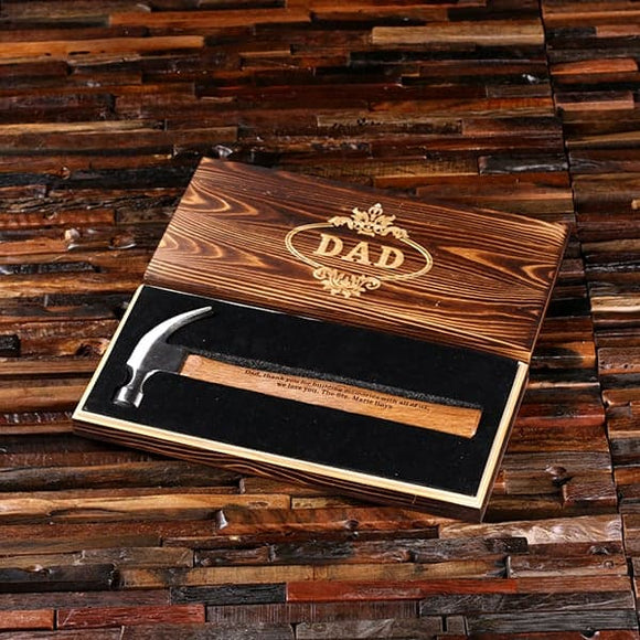 Personalized Hammer with or without Wood Box Engraved