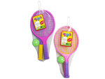 2 pack racket play set 2 asst colors Pack of 12