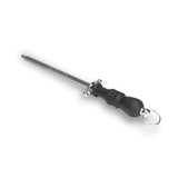 8"" Steel Honing Rod with Ergonomic Handle and Safety Guard""