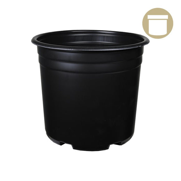1 Gal. Thermoformed Plastic Pot PACK OF 50
