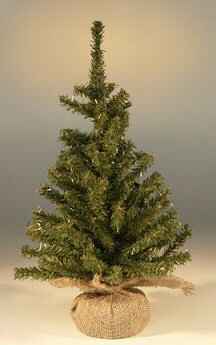 Artificial Christmas Bonsai Tree - Undecorated - 15