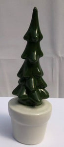 Miniature Ceramic Figurine<br>Christmas Tree - 6"