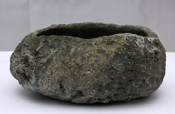 Faux Lava Rock Bonsai Pot - 5