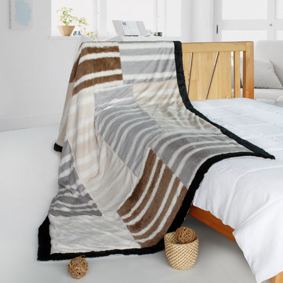 Bedding - Chic Leopard Grain Color Super Soft Silk Scarf/Wrap/Shawl(Small)