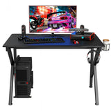 K-Shaped E-Sports Gaming Desk Gamer Computer Table