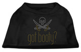 Got Booty? Rhinestone Shirts Black XL