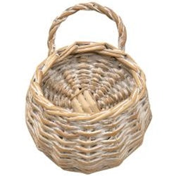 *Baby Bebb Basket, 5.5", White