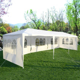 10' x 30' Outdoor Party Wedding 5 Sidewall Tent Canopy Gazebo
