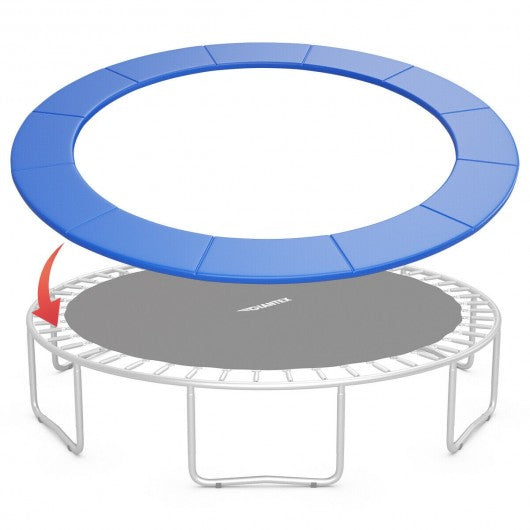 14 Feet Safety Round Spring Pad Replacement Cover -Blue