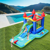 Kids Inflatable Bounce House Water Slide without Blower