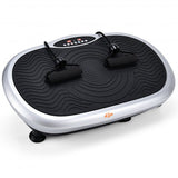 Mini Vibration Body Fitness Platform with Loop Bands-Silver
